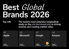 Interbrand发布2026全球最佳品牌100强：苹果蝉联第一，英伟达跻身前十，哪些品牌LOGO最具辨识度？