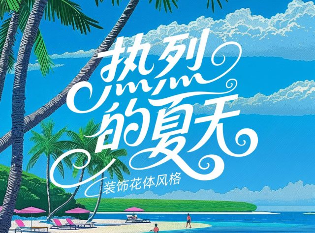 即梦AI生成美术字书法字提示词关键词大全，附AI生成字体提示词万能公式