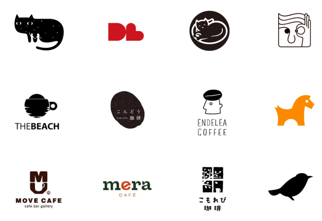 最美咖啡馆Logo设计集锦，邂逅独特咖啡店LOGO设计美学