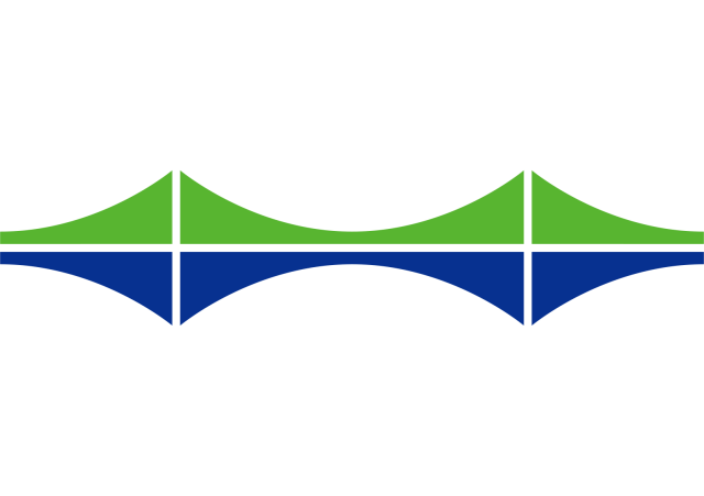 【这个LOGO有意思】大连城市更新LOGO设计：以跨海大桥描绘山海画卷