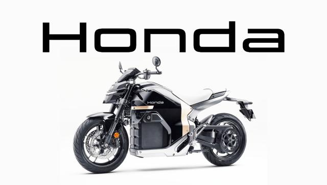 舍弃传统翼标，本田电动摩托车推出全新Honda字标LOGO，与四轮电动产品中已经使用的电动车专用「Honda」字体一致