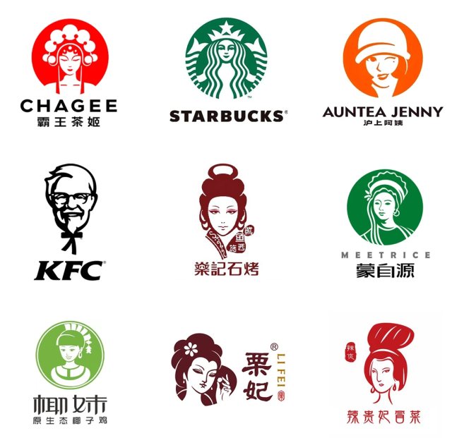 餐厅人像LOGO设计案例大全参考：餐饮老板人像LOGO设计值不值得做？