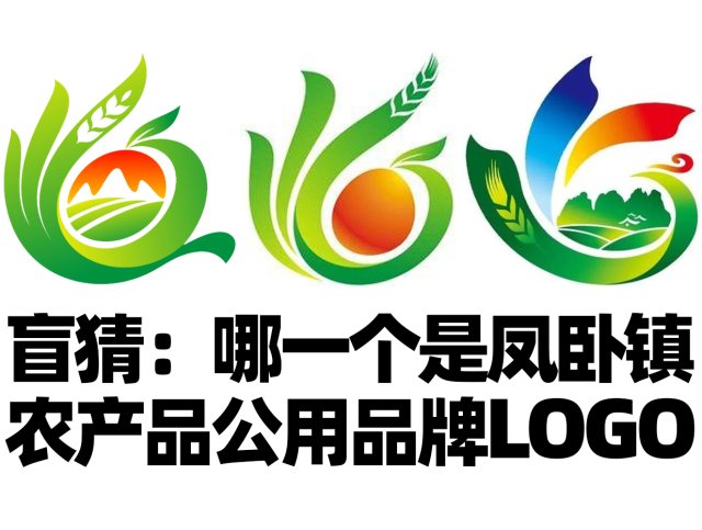 从凤卧镇农产品公用品牌形象标识征集公布的土味获奖LOGO，看县镇村标识征集的行业困境