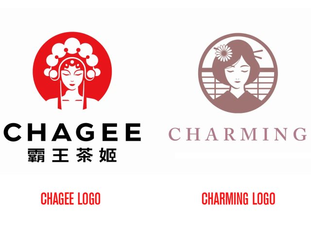 霸王茶姬LOGO与日本CHARMING LOGO毫无相似度，为什么被说是抄袭？
