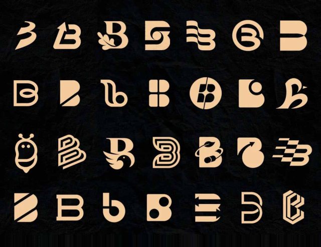 2000+ B字母Logo设计欣赏：大写B与小写b品牌标志案例精选（上篇）