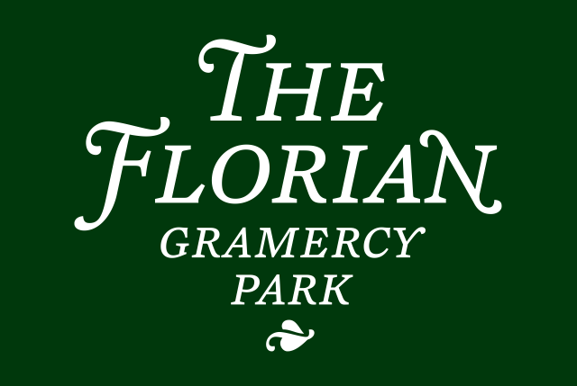 纽约Gramercy高端住宅The Florian发布全新LOGO与品牌识别，古典衬线设计打造私宅感居住体验