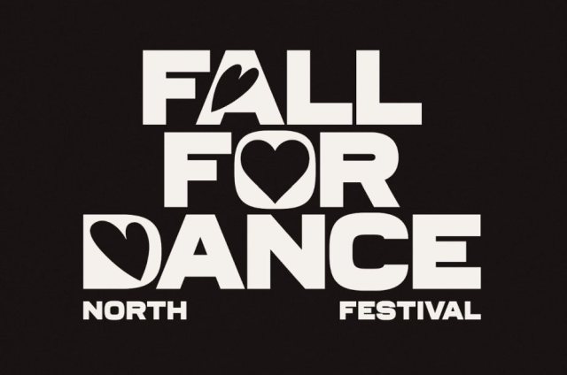 加拿大最大舞蹈节Fall for Dance North发布全新品牌形象，ONE23WEST用心形字母设计诠释舞蹈的情感力量