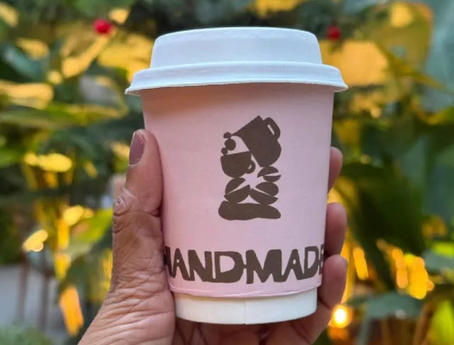 印度Handmade Café品牌重塑：一个核心创意如何贯穿LOGO与VI设计