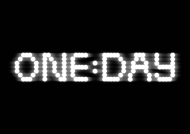 澳大利亚音乐品牌One Day发布全新LOGO：用发光像素重塑现场音乐视觉形象