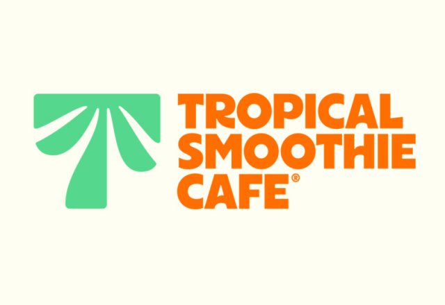 热带冰沙咖啡馆（Tropical Smoothie Café）全新品牌重塑：棕榈树LOGO如何强化餐饮品牌识别