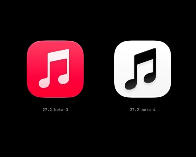 Apple Music应用图标为何改为黑白？iOS 27.2测试版曝光新设计，红色标志或将退出主屏幕
