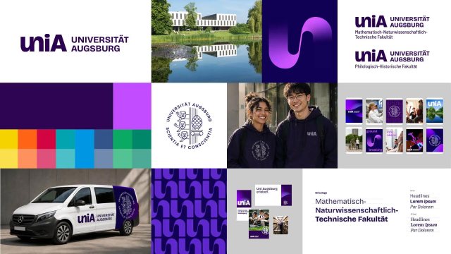 奥格斯堡大学推出全新LOGO，以uniA字母设计构建统一品牌视觉识别系统